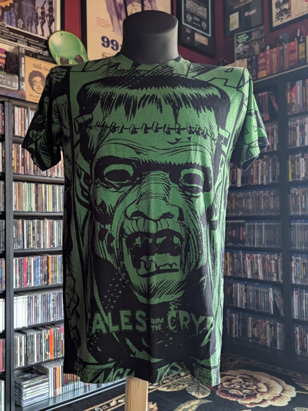 TALES FROM THE CRYPT FRANKENSTEIN t-shirt size M from Kreepsville EC Comics